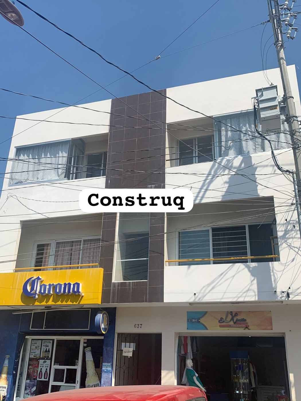 Locales comerciales · Construq · Arq. Almira Hernández Salinas