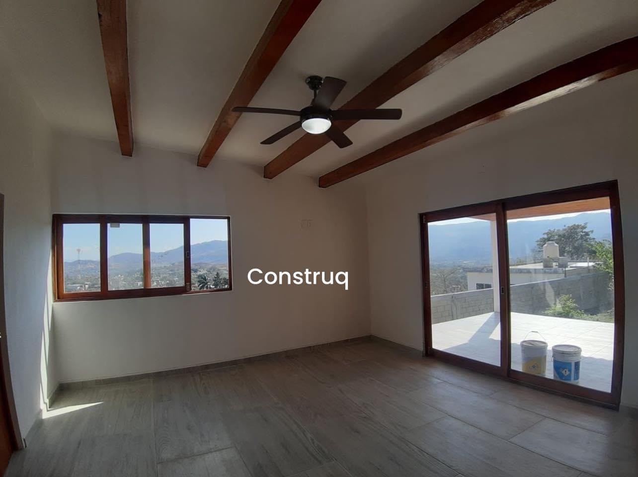 Casa de la montaña · estancia con vista · Construq · Arq. Almira Hernández Salinas