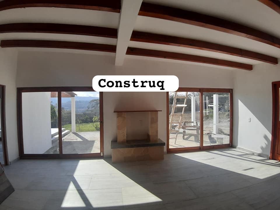 Casa de la montaña · estancia · Construq · Arq. Almira Hernández Salinas